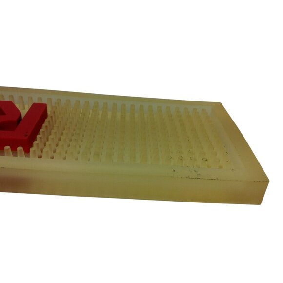 Red Bull Energy Drink Bar Rail Spill Mat Rubber Mixed Drink Barware Mancave - Picture 5 of 11